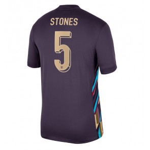 England John Stones #5 Bortatröja EM 2024 Kortärmad